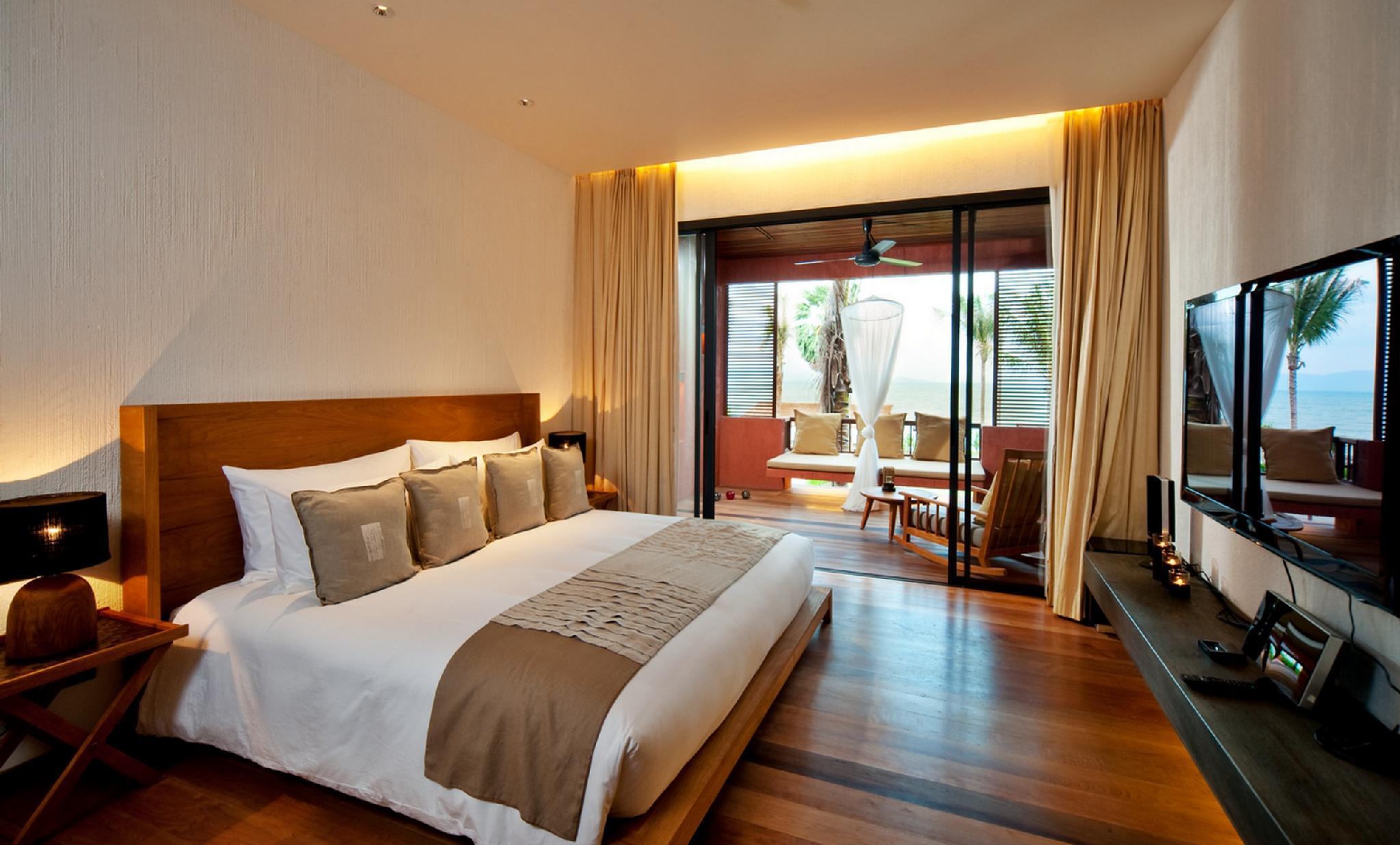 Hansar Samui Resort&Spa - SHA Extra Plus Bophut Exterior foto A bedroom at the resort