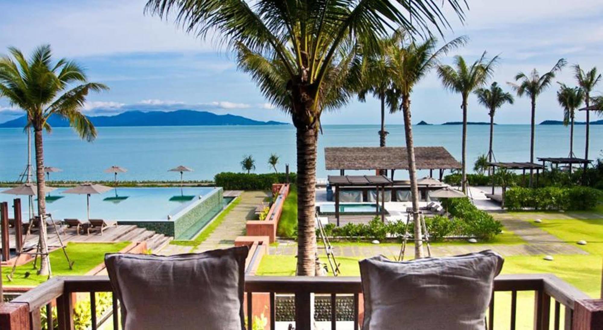 Hansar Samui Resort&Spa - SHA Extra Plus Bophut Cameră foto View of the Gulf of Thailand from the hotel